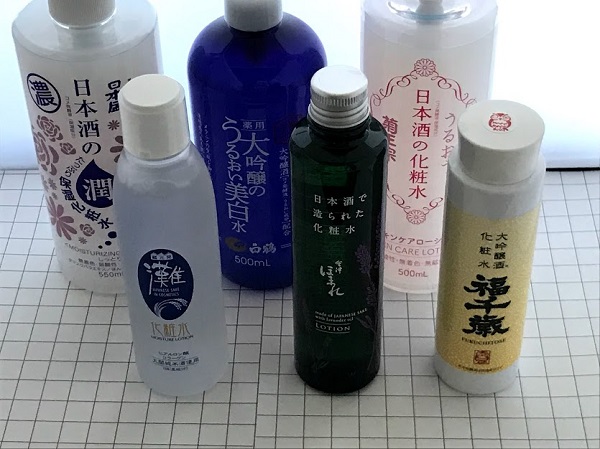 日本酒　化粧水
