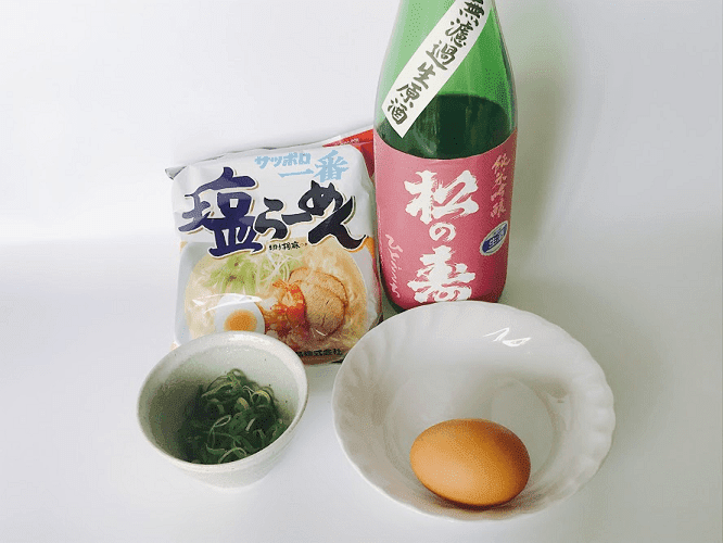 日本酒ラーメン材料